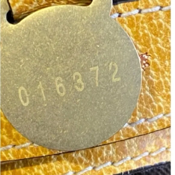 Mulberry roxanne vintage metallic brown. Canvas handbag - Picture 8 of 9